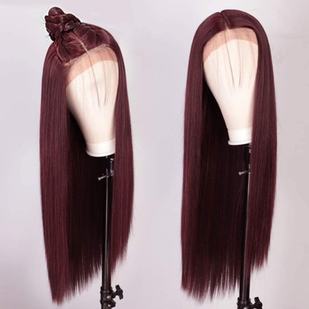 Blooming Hair 22" Lace Front Synthetic Fib…